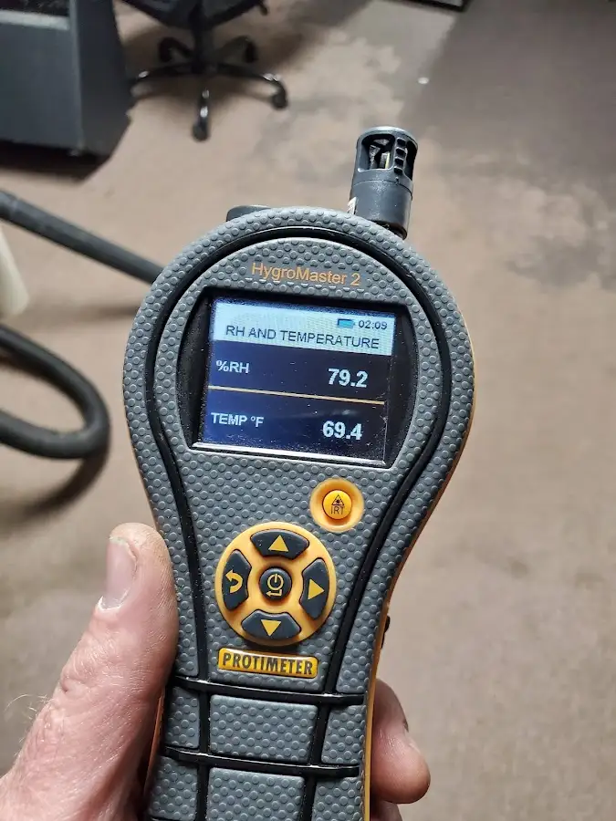 Moisture meter humidity assessment for Fire & Smoke Damage Restoration in Mount Healthy